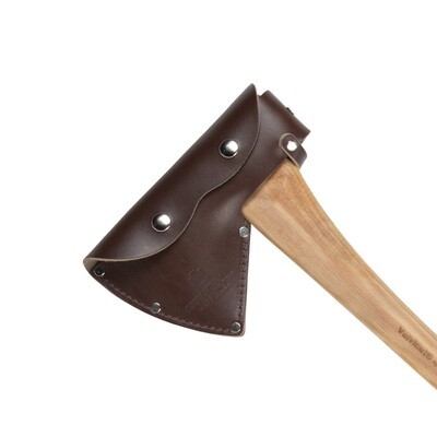 Council Tool - Velvicut #2 Hudson Bay Pattern SIngle Bit Axe, 24" Curved Hickory Handle (2lb)