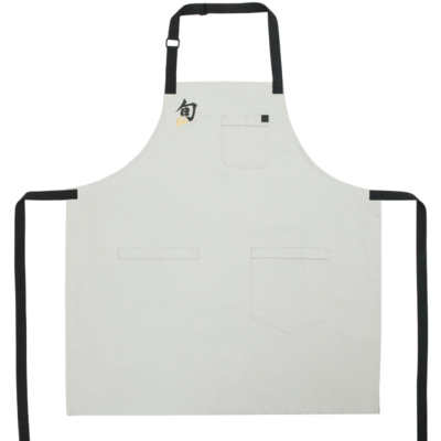 Shun Stingray Apron , White ( Discontinued )