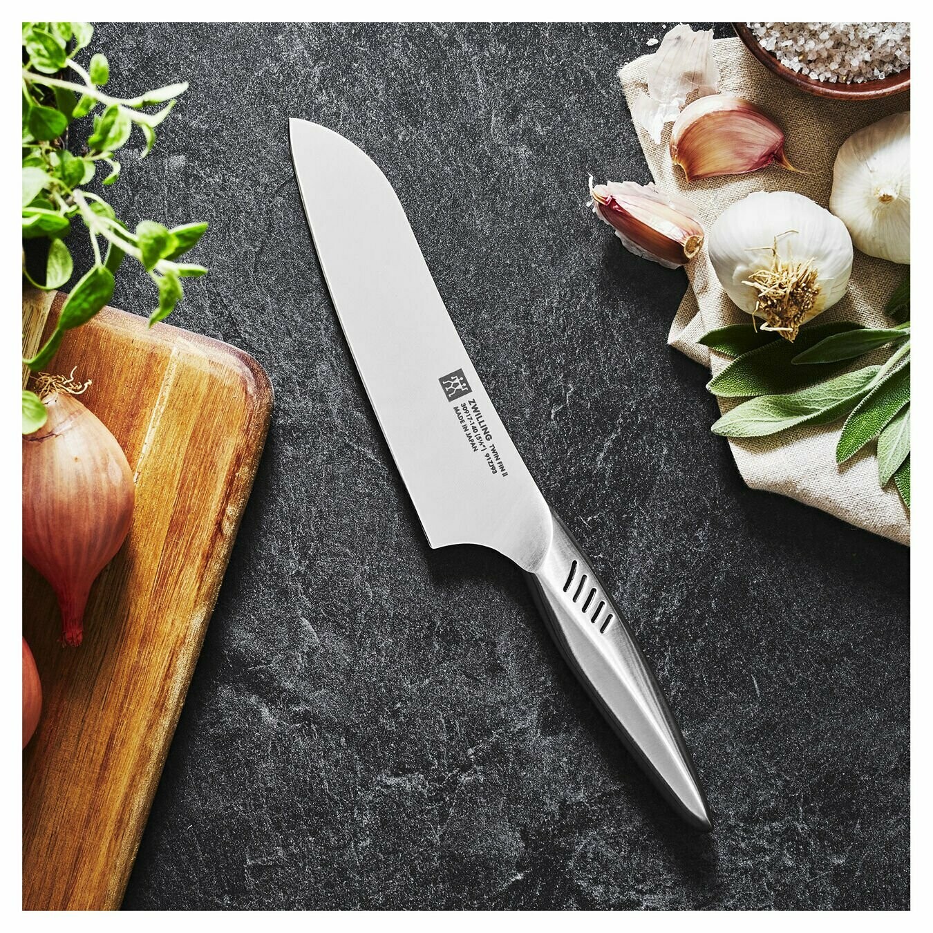 Zwilling J. A. Henckels Twin Fin II 5.5&quot; Santoku