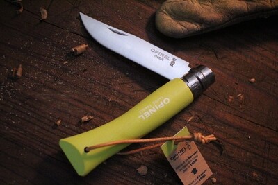 Opinel No 7 Trekking Knife / Stainless Steel / Anise
