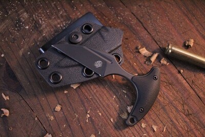 Bastinelli Creations Innocent 1.75" Push Dagger / Black / Black 