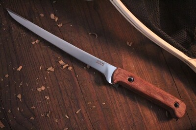 3DK Fisher 8" Fillet Knife,  Bubinga