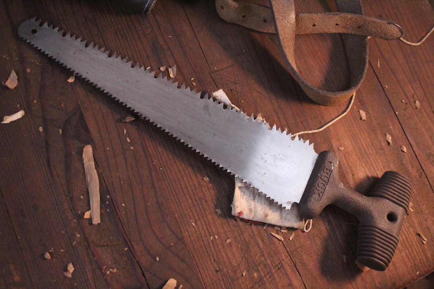 Buck Vintage Sawbuck Survival Saw / Synthetic / Satin ( Pre Owned )