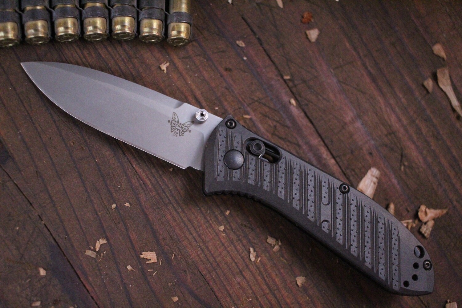 Benchmade Mini Presidio II Ultra 3.2&quot; AXIS Lock Folder / CF-Elite / Satin S30V