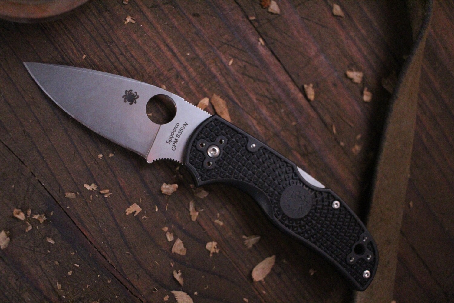Spyderco Native 5 2.95&quot; Lockback, Black FRN / Satin ( Pre Owned )