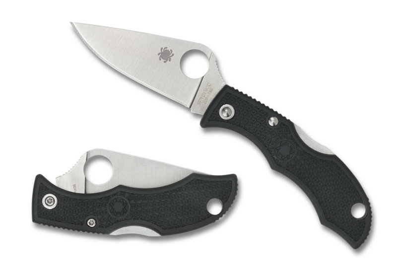 Spyderco Ladybug 2&quot; Folding Knife, Green FRN / Satin