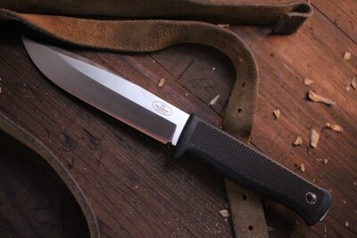 Fallkniven Knives S1 Forest Knife 5.1" Fixed Blade / Laminate VG-10 / Kranton Handle / Nylon Sheath
