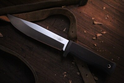 Fallkniven A1 6.3&quot; Fixed Blade Knife / Black Zytel / Satin VG10