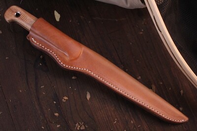 3DK Fisher 8" Fillet Knife,  Mahogany