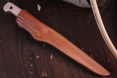 3DK Fisher 8" Fillet Knife,  Maple Burl and Resin