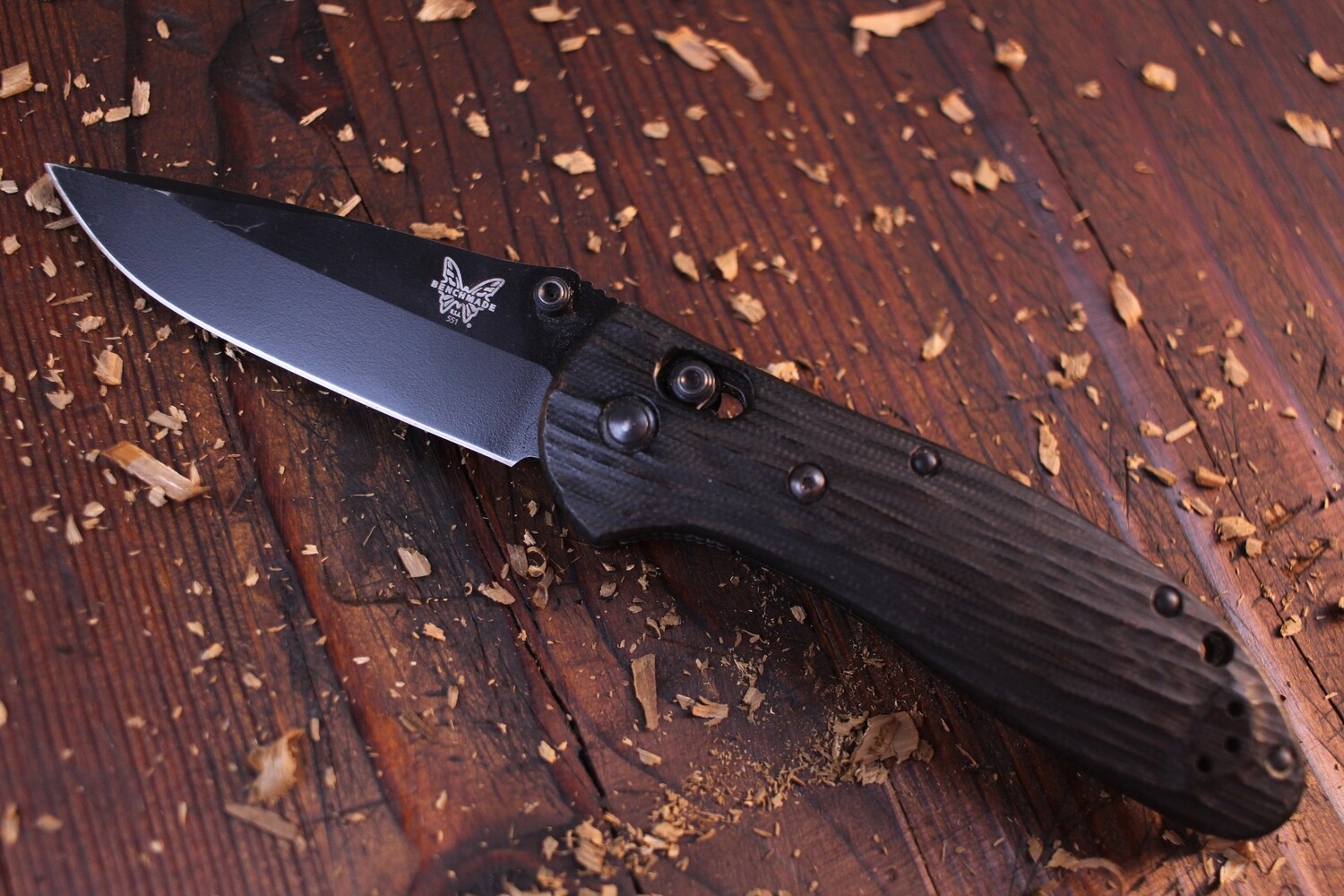 Benchmade Griptilian 3.45&quot; SHOT Show Limited Edition AXIS Lock Knife / Black and Red G10 / CPM-M4 (Pre-Owned)