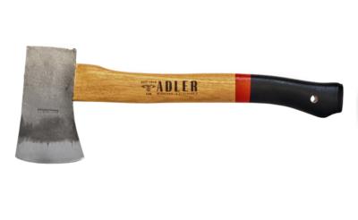 Adler Axes Yankee Red Handle Hatchet ( 1.5 lb Head, 15&quot; Handle ) 
