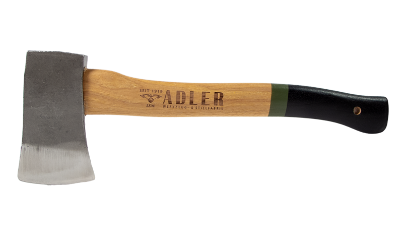 Adler Axes Yankee Green Handle Hatchet ( 1.5 lb Head, 15&quot; Handle ) 