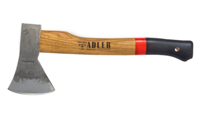 Adler Axes Rheinland Red Handle Hatchet (1.35 lb Head, 14&quot; Handle )