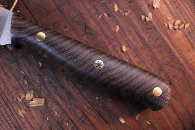Semper Sharp 8.5" Fillet / Custom Micarta / Satin S90V