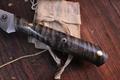 Semper Sharp 8.5" Fillet / Stabilized &amp; Dyed Mango Wood / Satin S90V