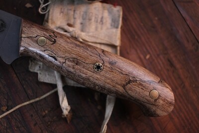 Semper Sharp Northern Knives Exclusive 7.25" Fillet / Spalted Maple / Stonewash Nitro V