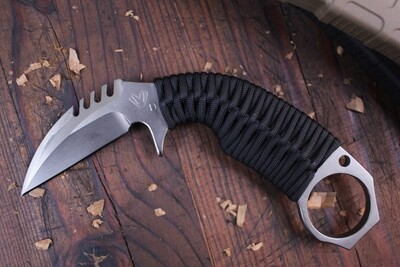 Medford Knife and Tool (MKT) FK-1 3" Karambit / Paracord / Satin D2 ( Pre Owned )