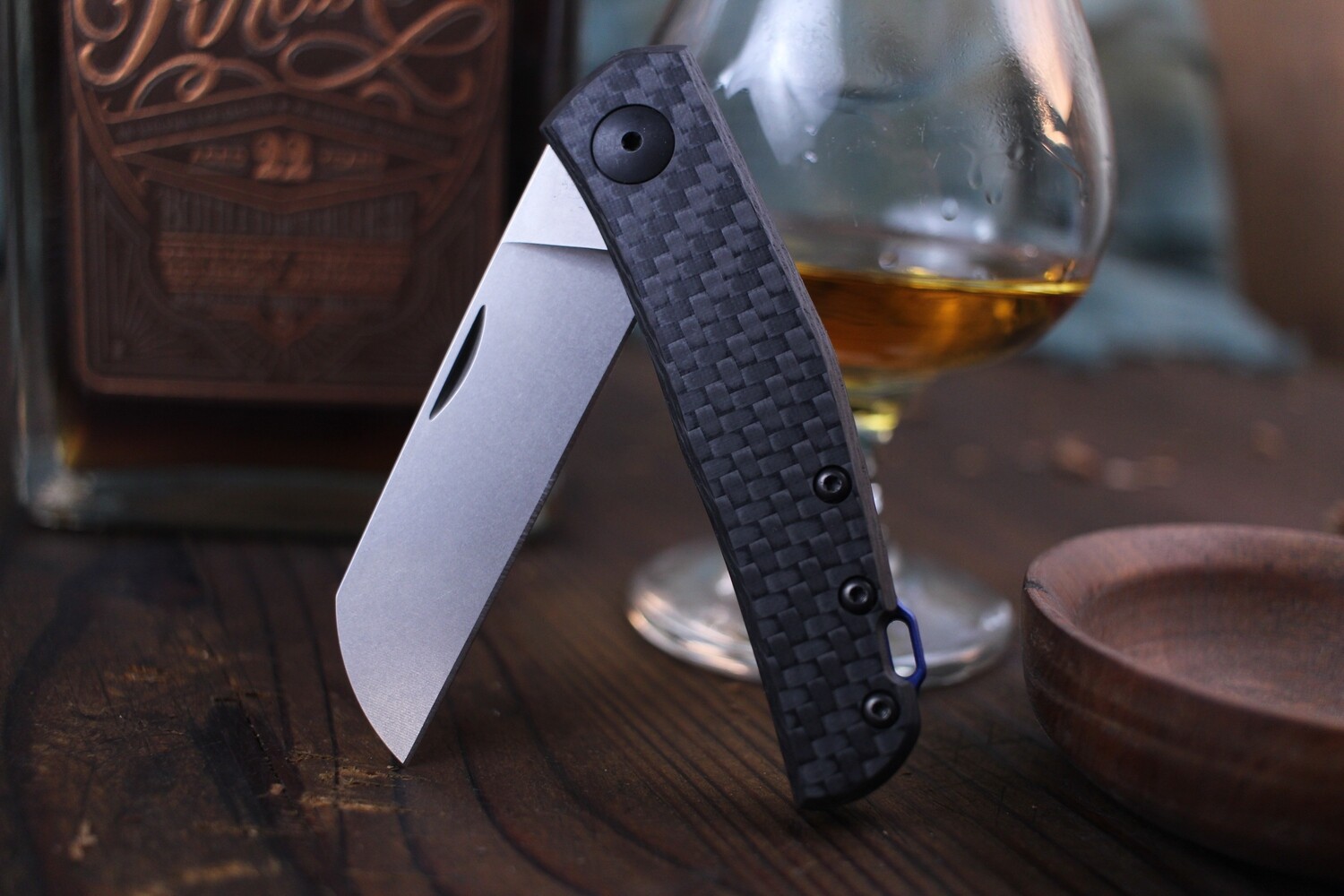 Zero Tolerance 0230 Anso 2.6&quot; Slipjoint Knife / Carbon FIber / Stonewash 20cv ( Pre Owned )