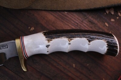 Randall Model 3-6 Hunter 6" Fixed Blade Knife / Stag / Stainless