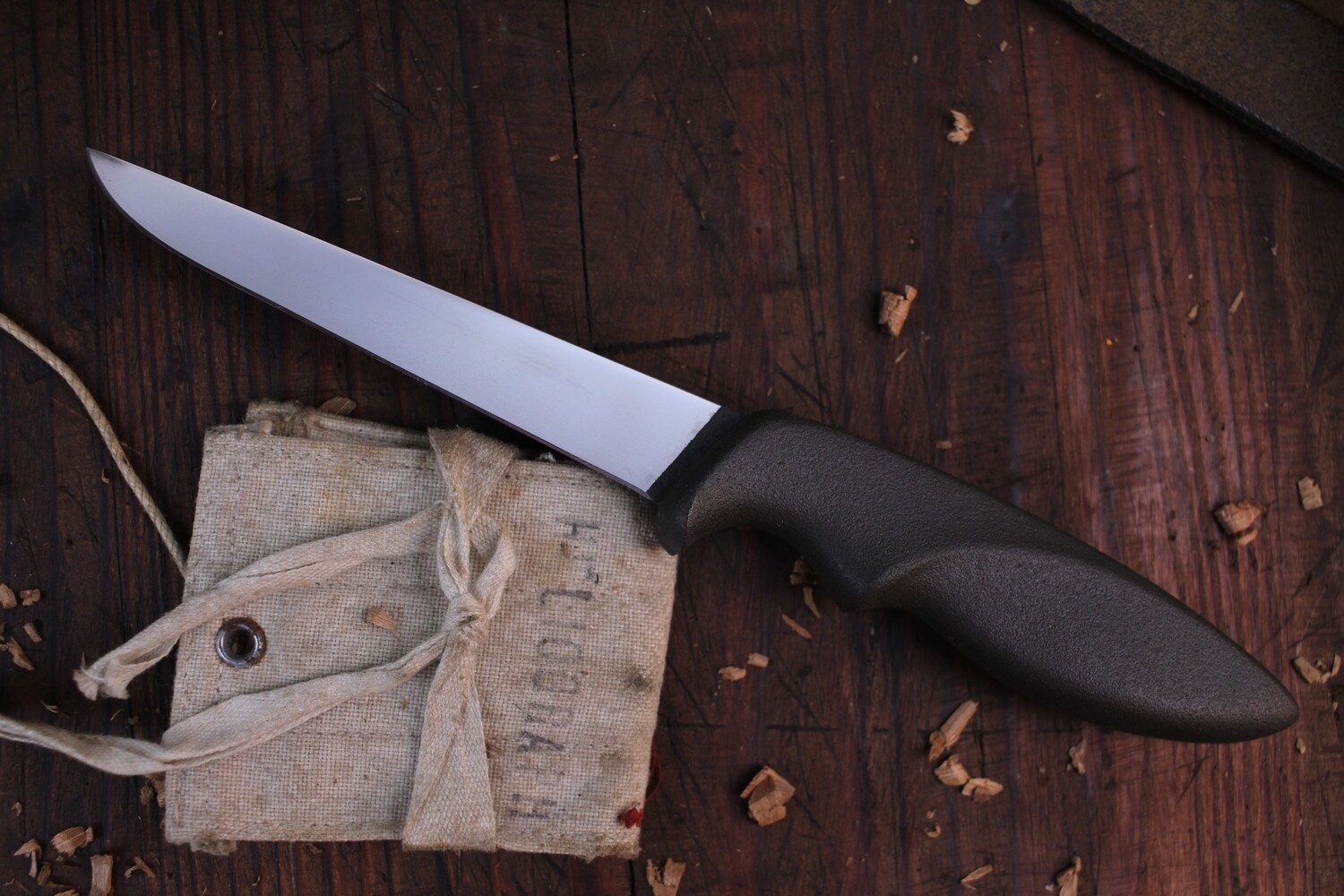 Gerber Classic Mini Magnum 4&quot; Fixed Blade / Armorhide /  Polished M2HS ( Pre Owned w/ Box ) 
