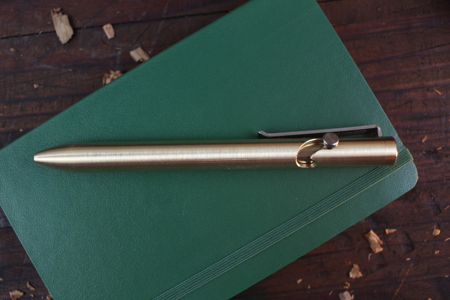 Tactile Turn Bolt Action Pen / Short 5.1” / Bronze / 1.9oz