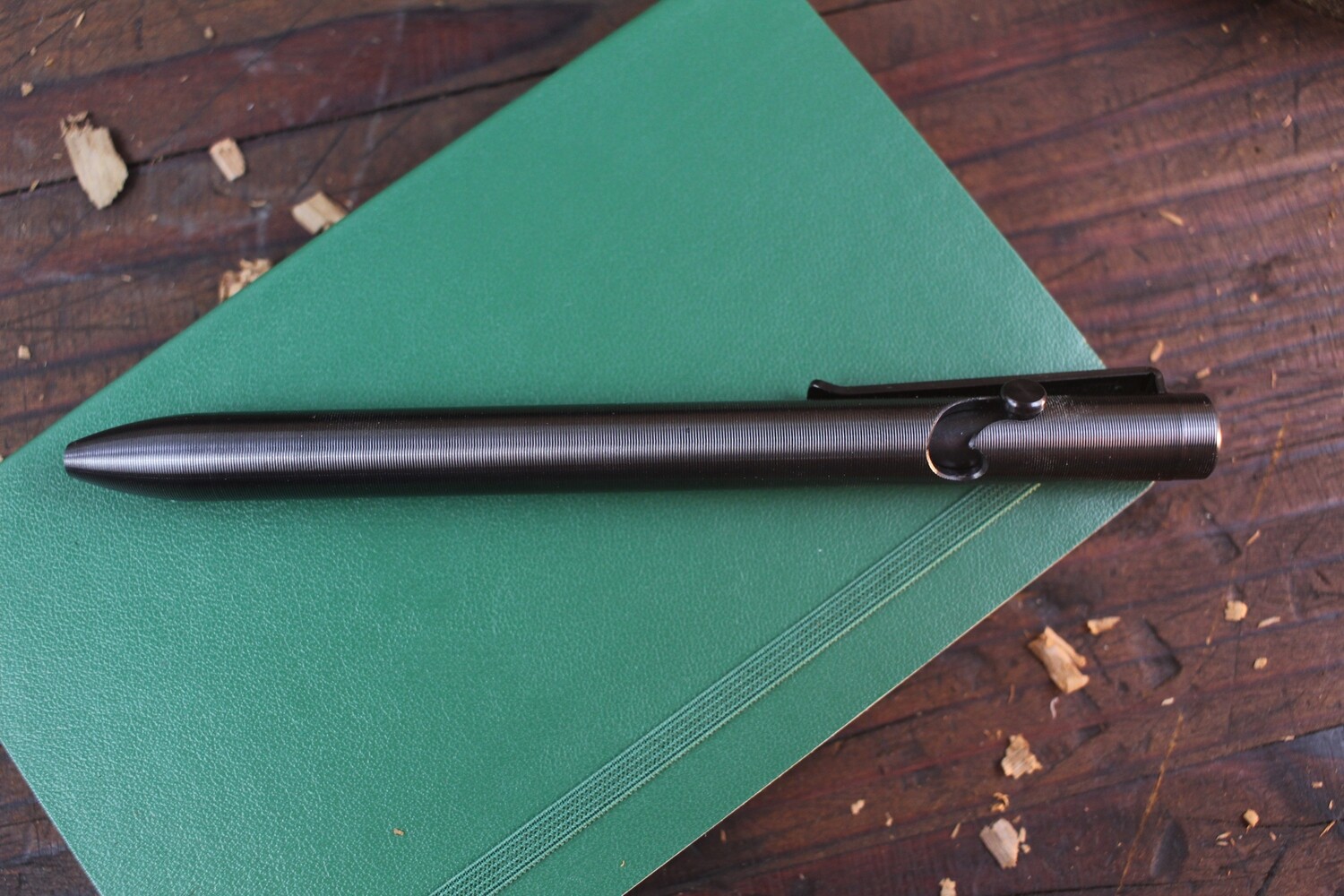 Tactile Turn Bolt Action Pen / Standard 5.6” / Zirconium / 1.7oz