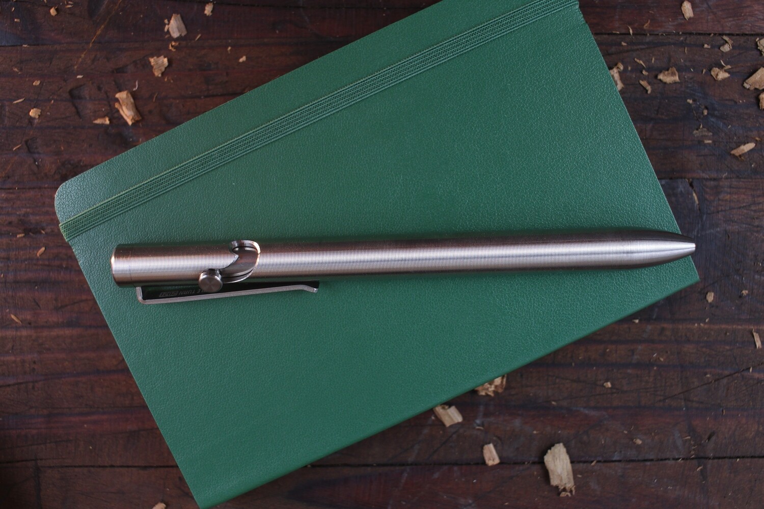 Tactile Turn Bolt Action Pen / Standard 5.6” / Titanium / 1.3oz