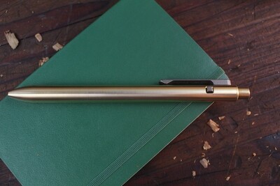 Tactile Turn Side Click Pen / Standard 5.8” / Bronze / 2.1oz