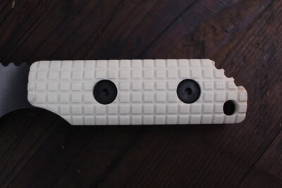 Strider SA-L 4" Fixed Blade Knife / White Frag G10 / Tiger Strip PSF27 ( Pre Owned )