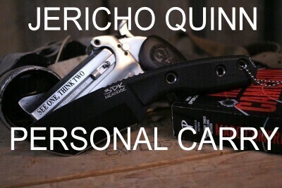 Jericho Quinn&#39;s Personal Carry