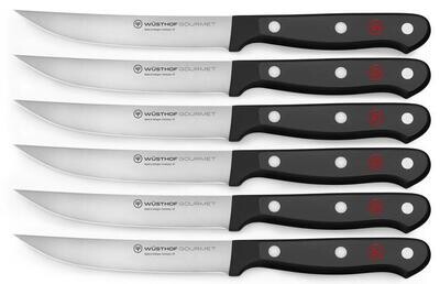 Wüsthof Gourmet 6 Piece Steak Knife Set