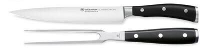 Wüsthof Classic Ikon 2pc. Carving Set ( Discontinued )