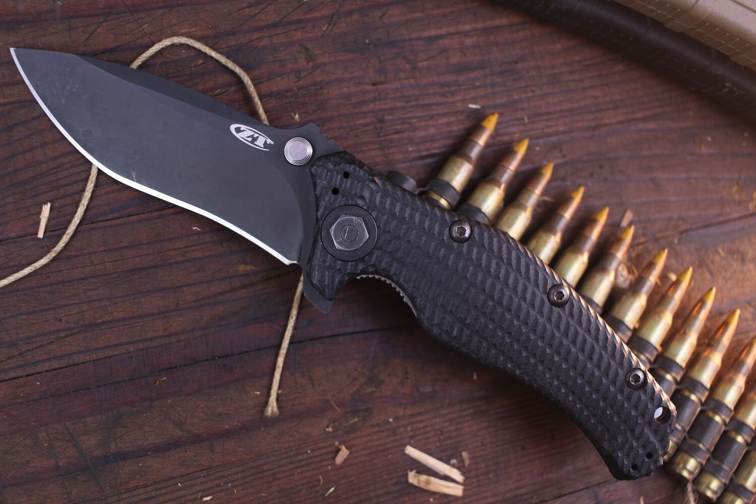 Zero Tolerance 0200 4&quot; Liner Lock Knife / Black G10 / Black (Pre-Owned)