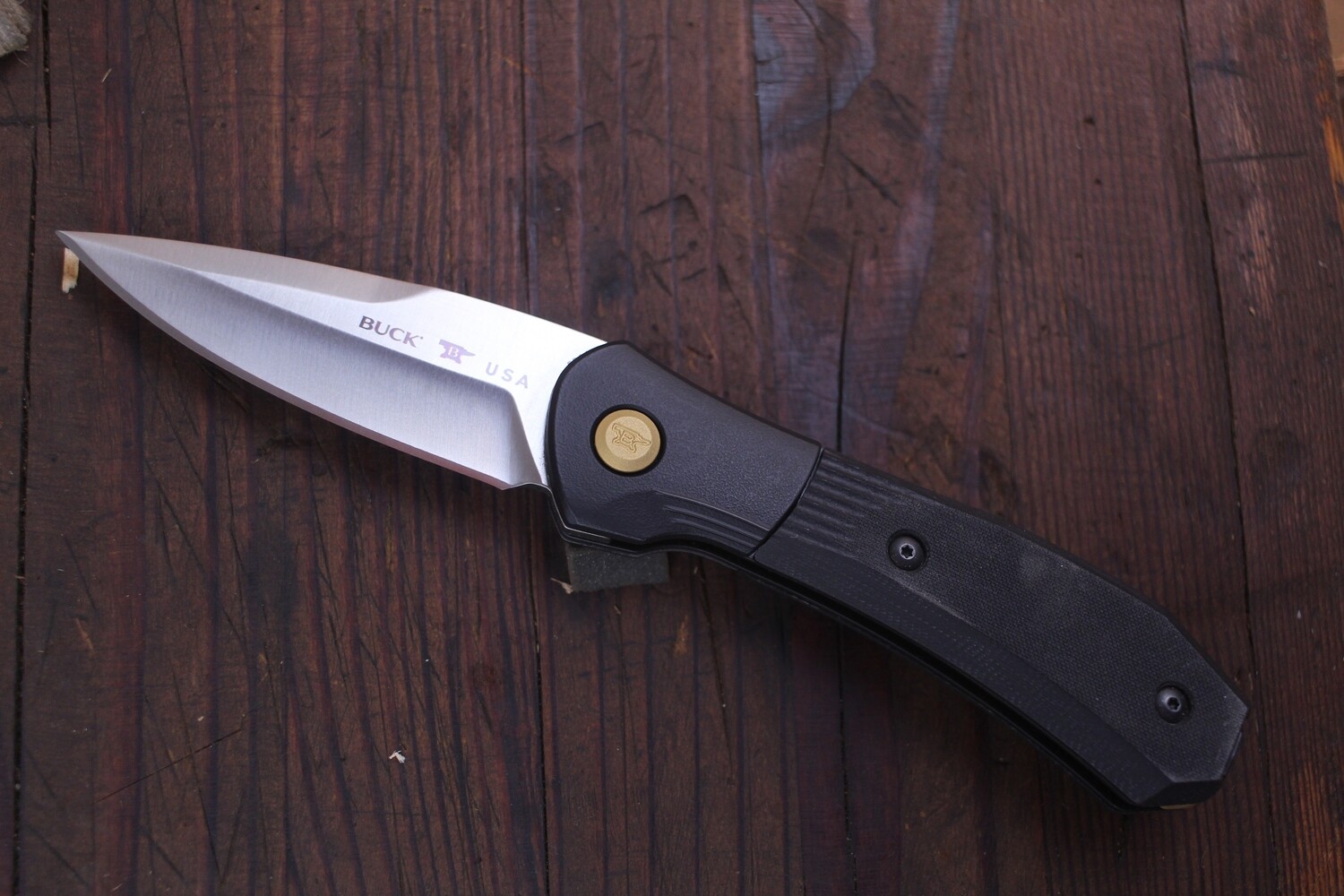 Buck Paradigm Shift 3&quot; Automatic Knife / Black G10 / Satin S35VN ( Pre Owned )