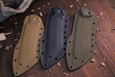 3DK Replacement Kydex Sheath For The AMUK - Synthetic Handle