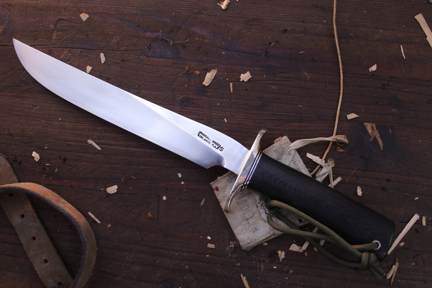 Randall Made Model 6-9 Filet 9&quot; Fixed Blade Knife / Black Micarta / Stainless ( Pre Owned )