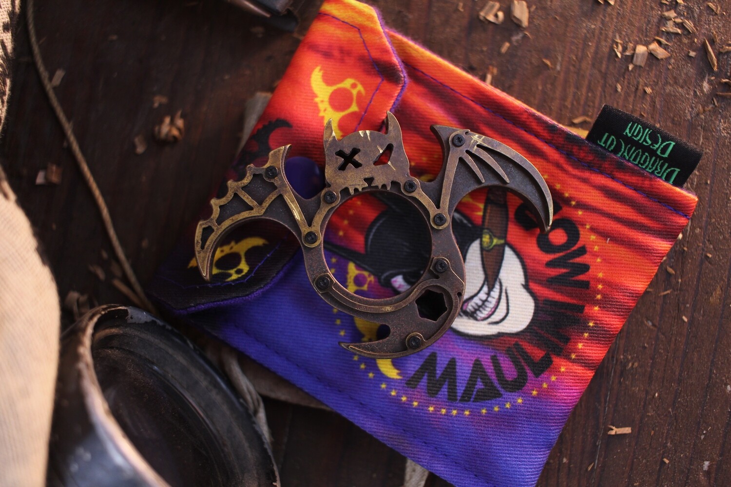 Maulini Mob Custom Raider Multi-tool / Brass / Blackout / Scarface ( Pre Owned )
