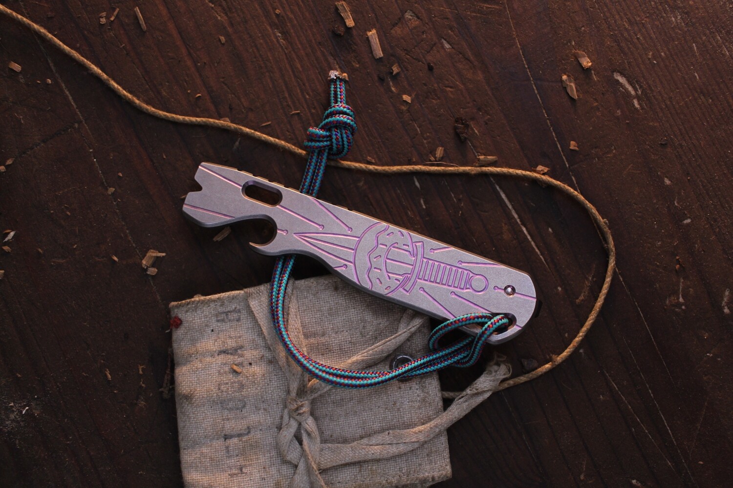 Lynch NW All Access Pass V1.0 / Titanium &amp; Pink Anodizing ( Pre Owned )