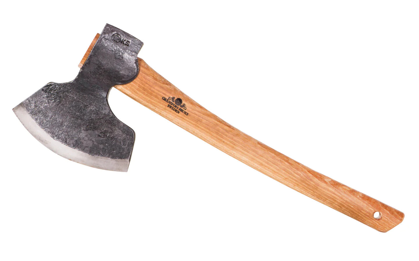 Gränsfors Bruk 1900 Broad Axe, 14.5&quot; Curved Handle With Right Hand Bevel (2.2lbs)