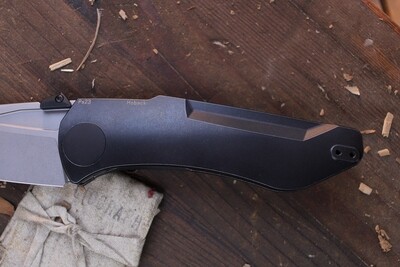 Jake Hoback Summit 4.25" Folding Knife / DLC Titanium / Stonewashed M390 ( Pre Owned )