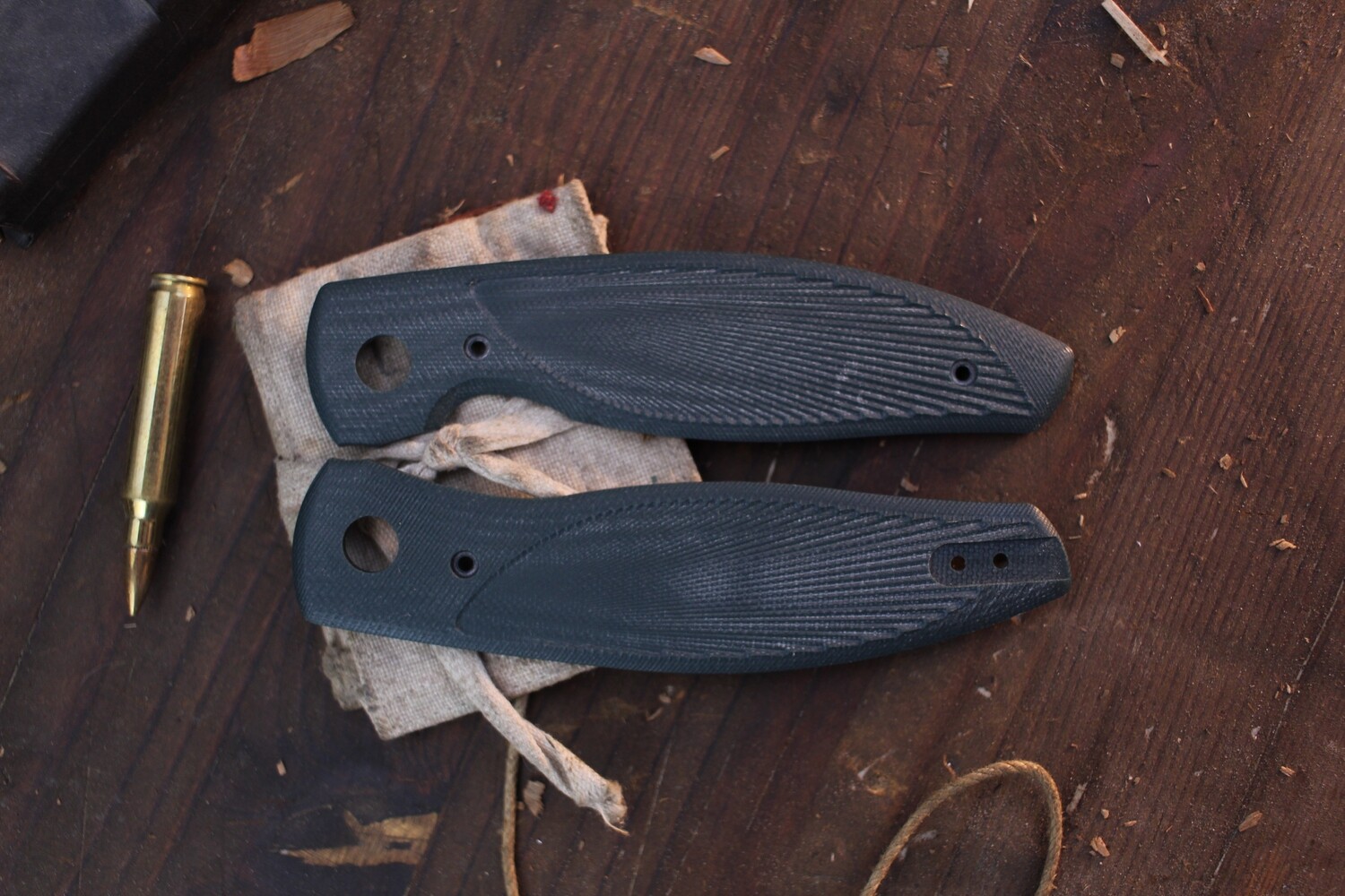 Three Rivers Manufacturing Forest Green G10 Winged Scales ( Pre Owned )