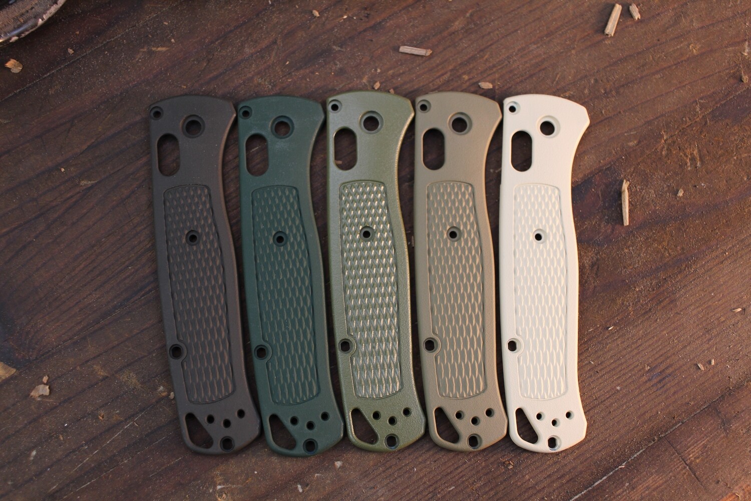 Benchmade NK Custom Configured Bugout 3.24&quot; AXIS Lock Folder / Earth Tones -
