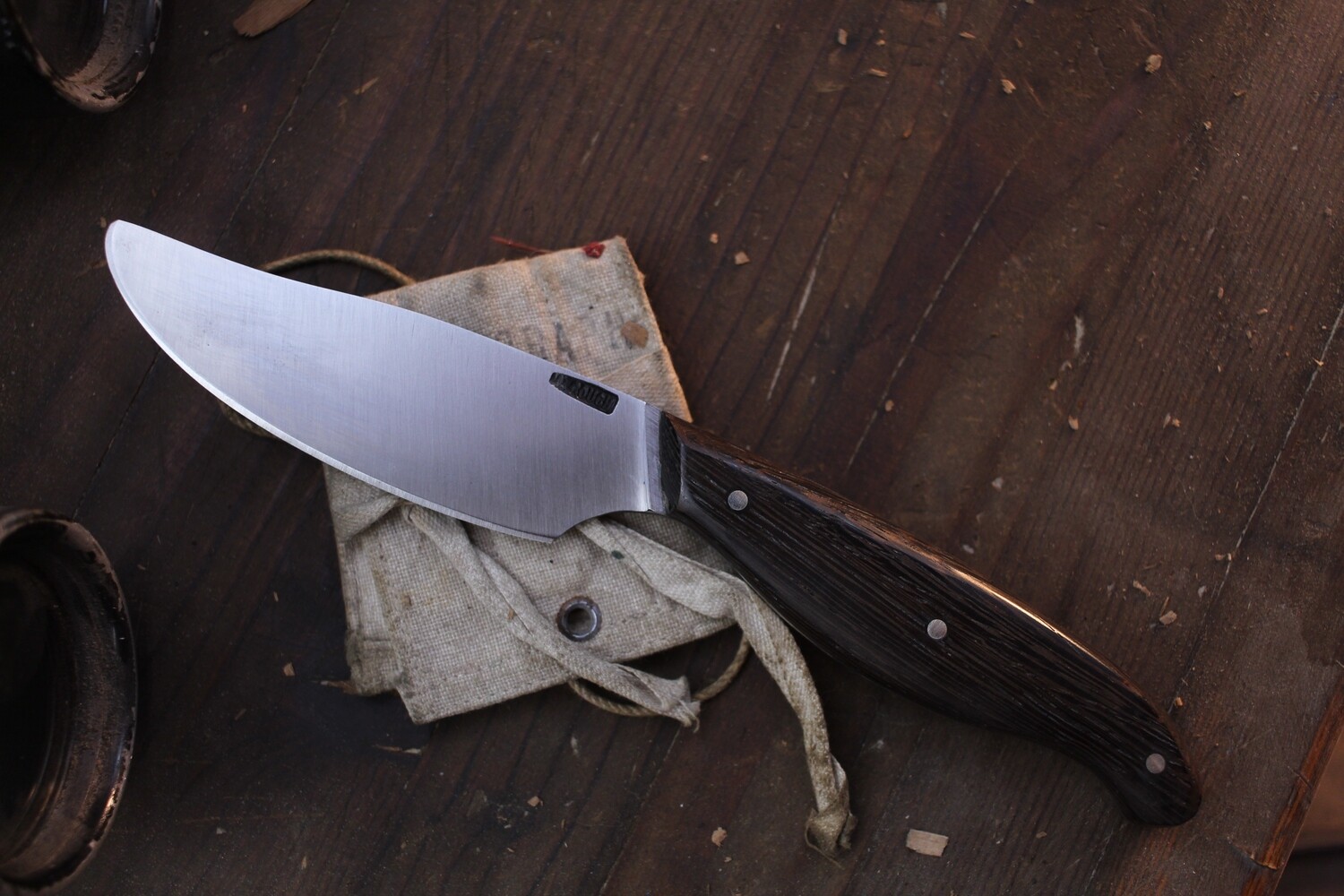 Mark Couch Beaver Tail  4” Skinner / Wenge / Satin 52100