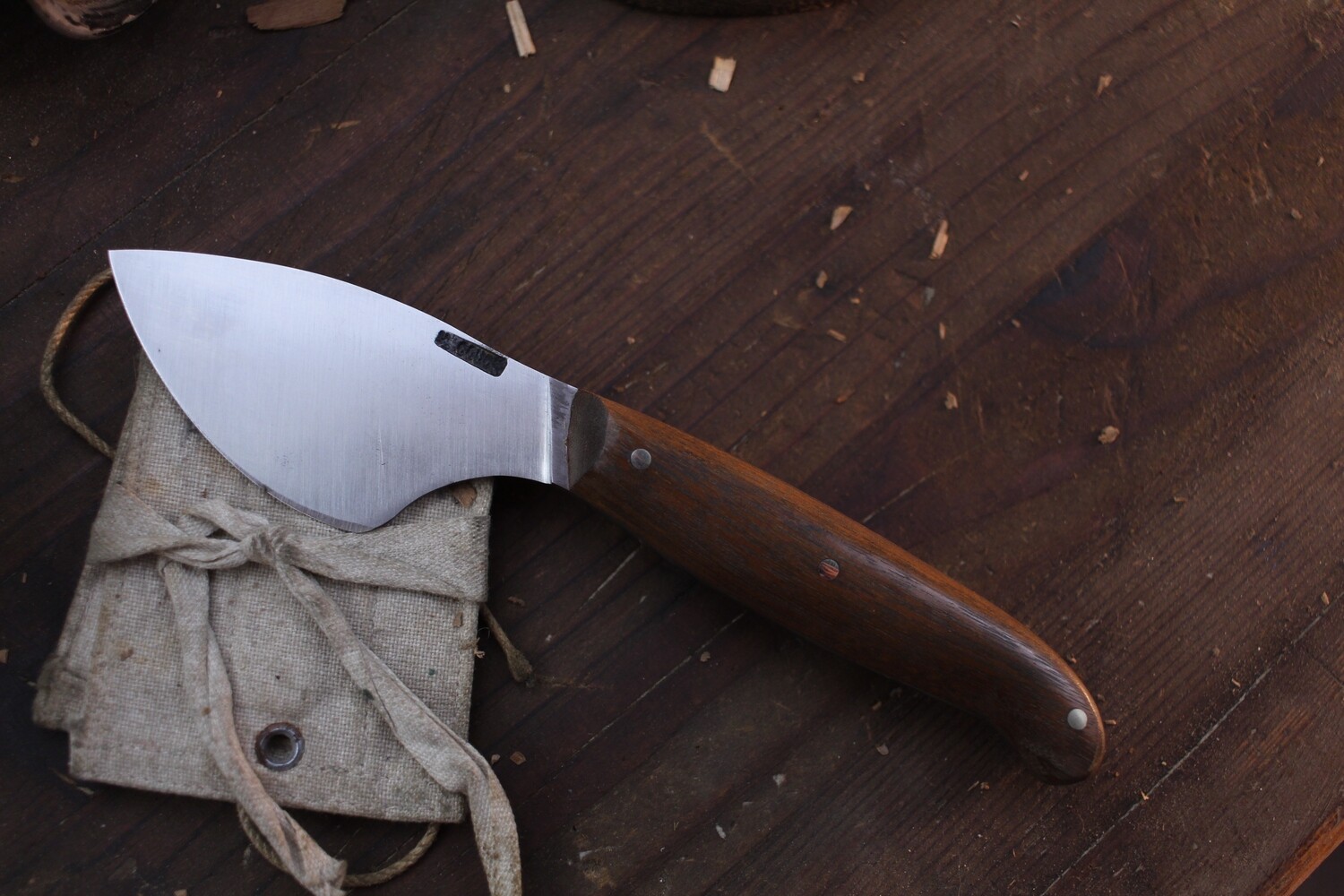 Mark Couch Small  2.5” Moose Skinner / Walnut / Satin 52100
