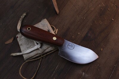Highlands Forge 2.5&quot; Pocket Skinner / Ironwood / Satin Forged 1095