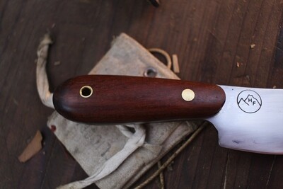 Highlands Forge 2.5" Pocket Skinner / Ironwood / Satin Forged 1095