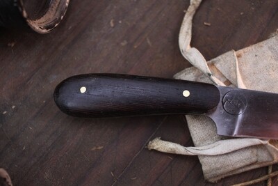 Highlands Forge 2" Fixed Blade Micro Hunter / Wenge / Satin Forged 1095