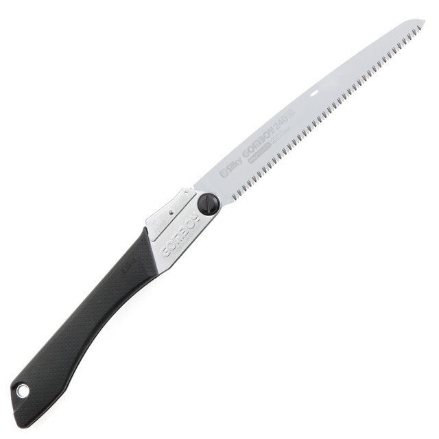 Silky Gomboy Proffesional 9.5&quot; Folding Saw 121-24 / Medium Tooth / Black