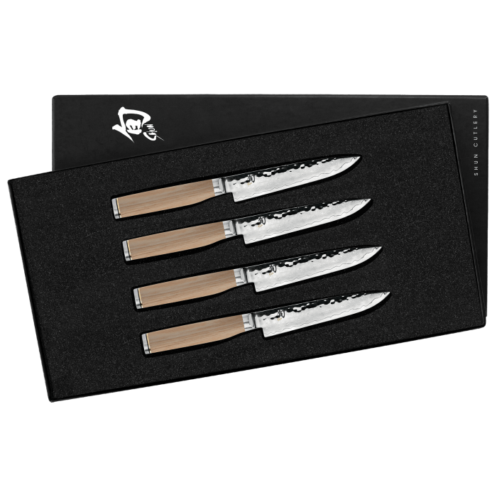 Shun Premier Blonde 4pc Steak Knife Set